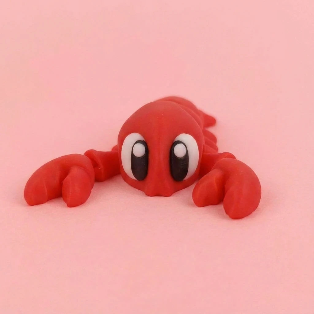 Lobi la Langosta Fuerte figura articulada sostenible | Wompy Pals